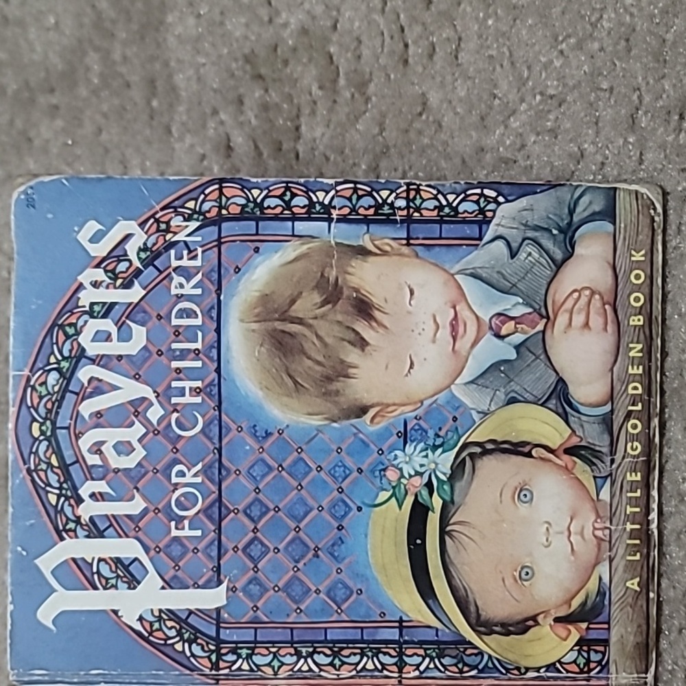 1952 A Little Golden Book "Prayers For Children"